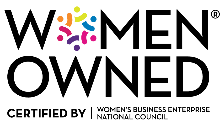 Women-Owned Business, Certified by Women's BUsiness Enterprise National Council